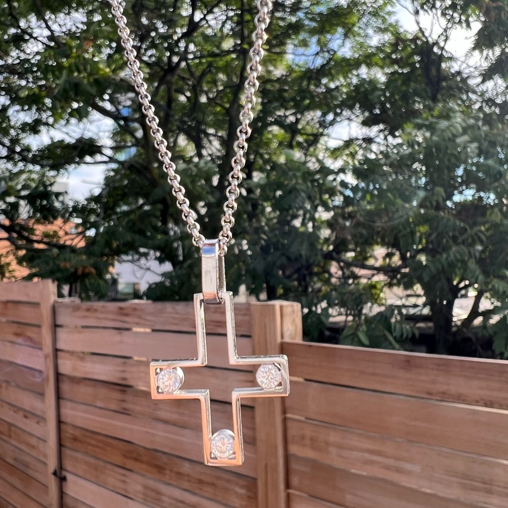 Diamond Cross Necklace